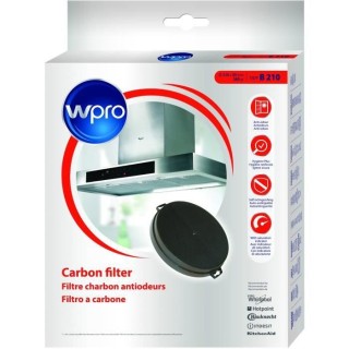 Wpro CHF210/1 Filtre de hotte a charbon B210 diam 210mm x h 30mm