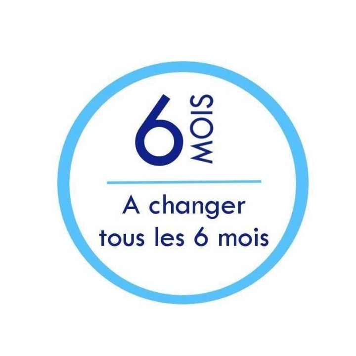 Wpro CHF210/1 Filtre de hotte a charbon B210 diam 210mm x h 30mm