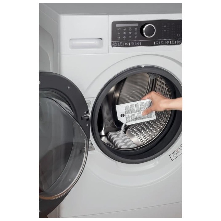 WPRO DES616 Détartrant 3 en 1 pour lave-linge et lave-vaisselle - 6 s