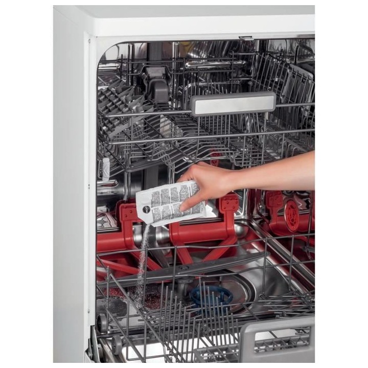 WPRO DES616 Détartrant 3 en 1 pour lave-linge et lave-vaisselle - 6 s