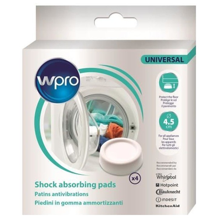 WPRO SKA202 Patins anti-vibrations
