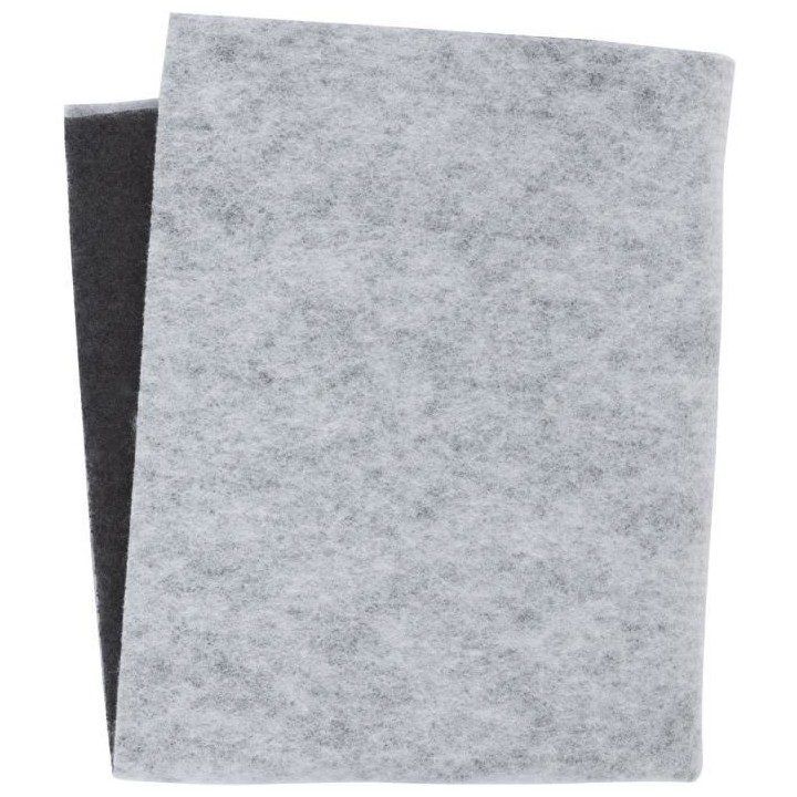 WPRO UCF016 Filtre universel a graisse et a charbon 2 en 1. Dim 470x57