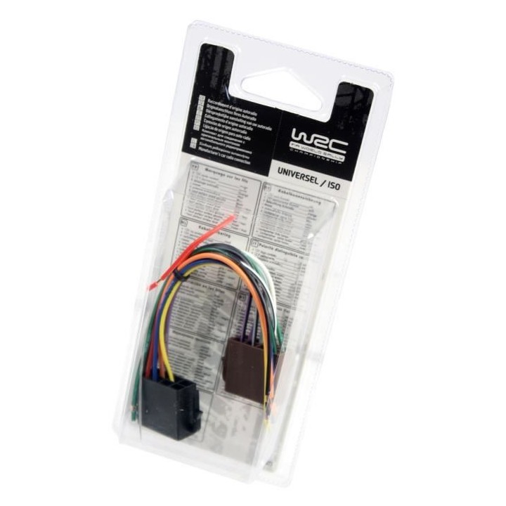 WRC Faisceau autoradio ISO universel