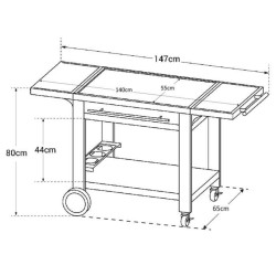 Desserte COOK'IN GARDEN MEDIA XL