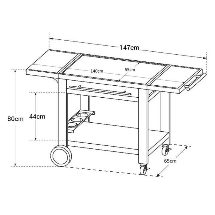 Desserte COOK'IN GARDEN MEDIA XL