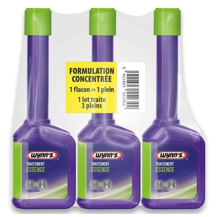 WYNN'S Traitement moteur essence - Tripack