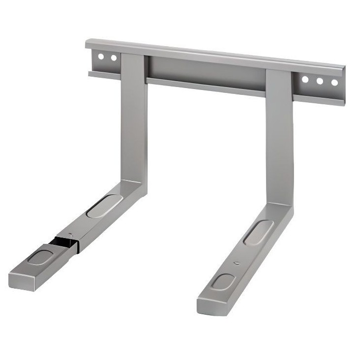 SUPPORT MURAL MICRO-ONDES ARGENT