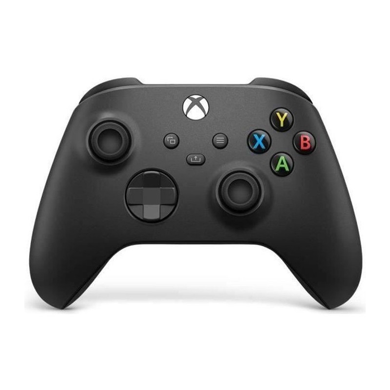 Manette Xbox Series sans fil nouvelle génération – Carbon Black – Noir – Xbox Series / Xbox One / PC Windows 10 / Androi