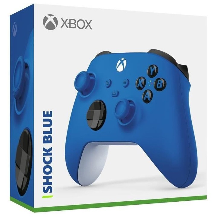 Manette Xbox Series sans fil nouvelle génération – Shock Blue –