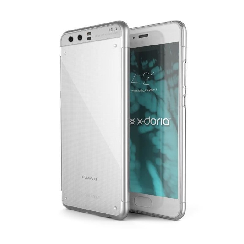 XDORIA Coque 360 pour Huawei P10 Plus Transparent