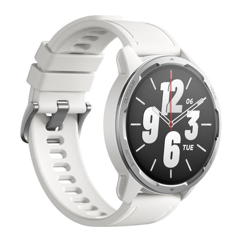 XIAOMI Watch S1 Active Blanc Lunaire - Montre connectée