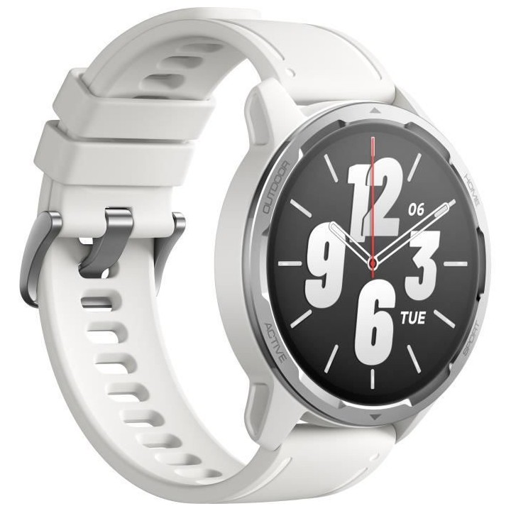 XIAOMI Watch S1 Active Blanc Lunaire - Montre connectée