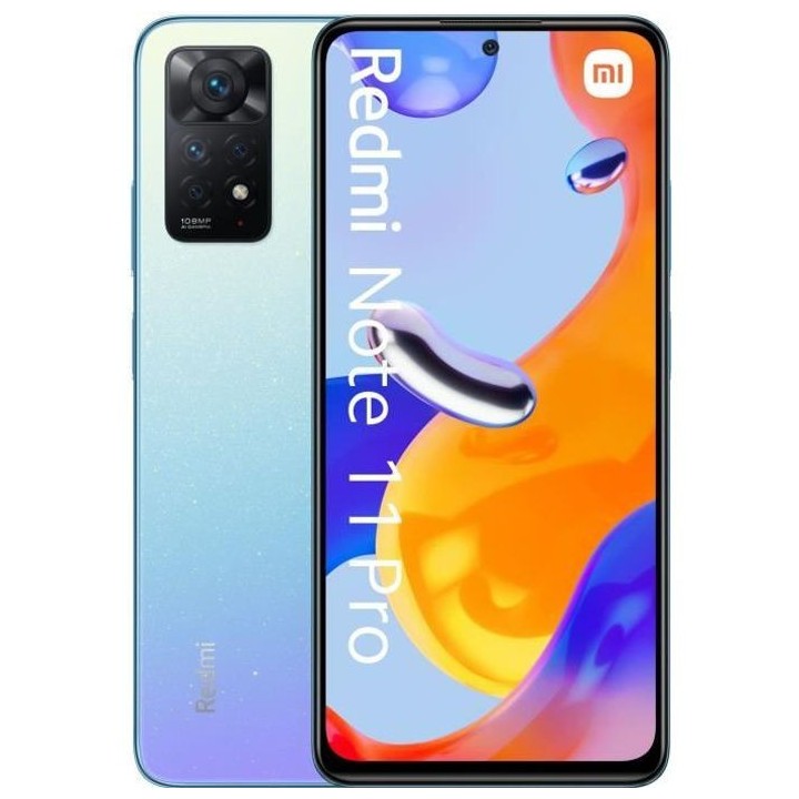 XIAOMI Redmi Note 11 Pro 128Go 4G Azur Céleste