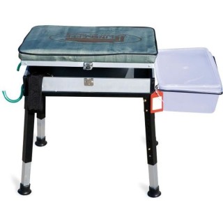 LINEAEFFE Siege avec support de canne - Bleu - Hauteur 45 cm