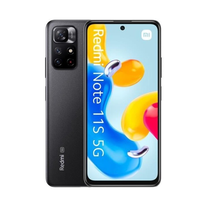 XIAOMI Redmi Note 11S 4Go 128Go Noir Smartphone 5G