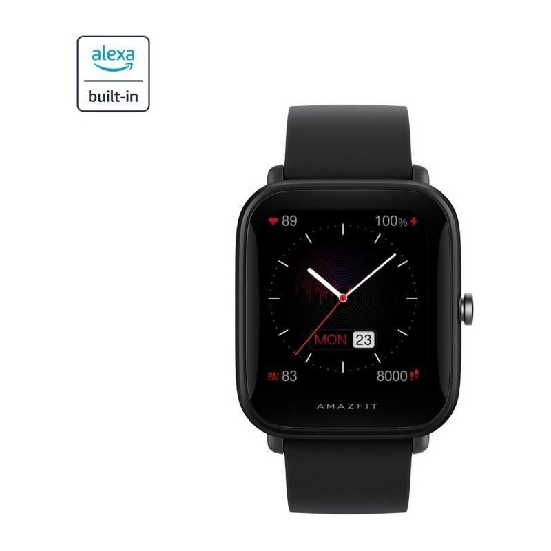 AMAZFIT Bip U Pro - Montre connectée - Noir