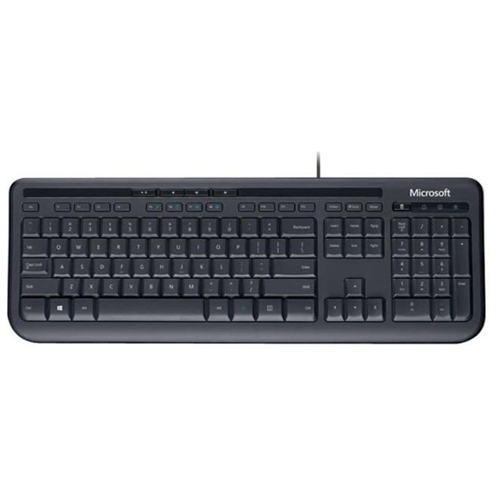 MICROSOFT Wired Keyboard 600 - Clavier filaire USB - Noir - AZERTY
