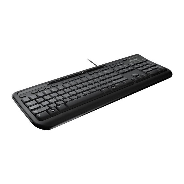 MICROSOFT Wired Keyboard 600 - Clavier filaire USB - Noir - AZERTY