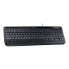 MICROSOFT Wired Keyboard 600 - Clavier filaire USB - Noir - AZERTY