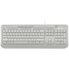 MICROSOFT Wired Keyboard 600 - Clavier filaire USB - Blanc - AZERTY