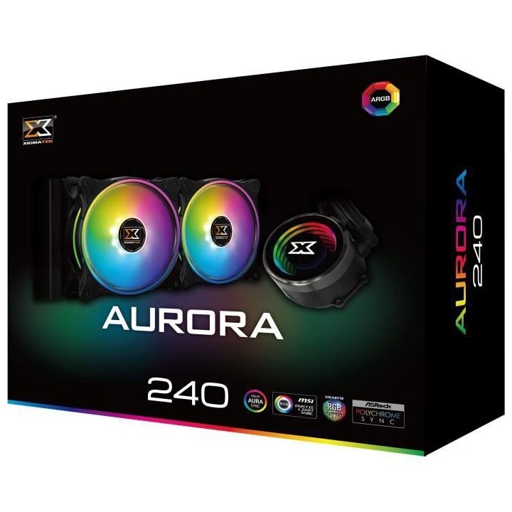 XIGMATEK Aurora 240 - Kit de watercooling CPU