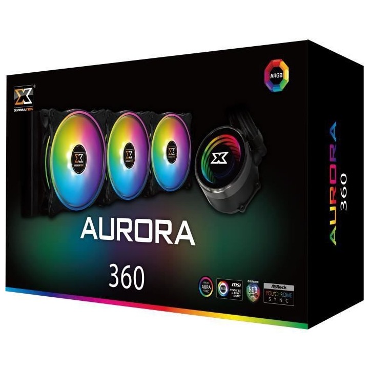 XIGMATEK Aurora 360 - Kit de watercooling CPU