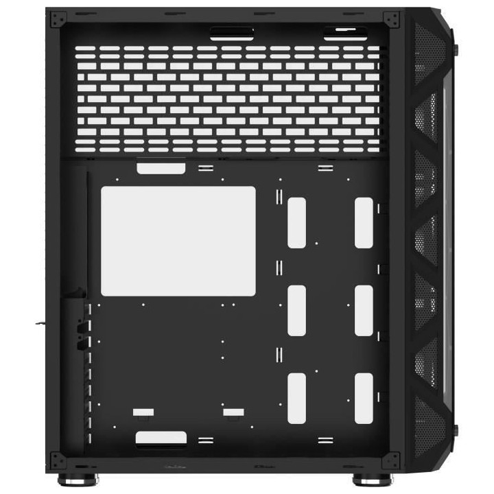 XIGMATEK BOITIER PC Overtake - Grande Tour - RGB - Noir - Verre tremp