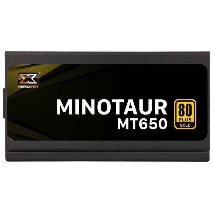 XIGMATEK Minotaur 650W (80Plus Gold) - Alimentation PC modulaire