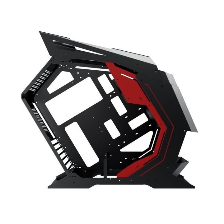 XIGMATEK BOITIER PC Perseus - Moyen Tour - Noir - Verre trempé - Form