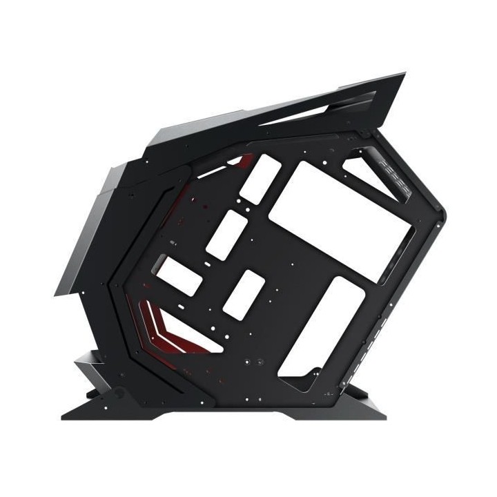 XIGMATEK BOITIER PC Perseus - Moyen Tour - Noir - Verre trempé - Form