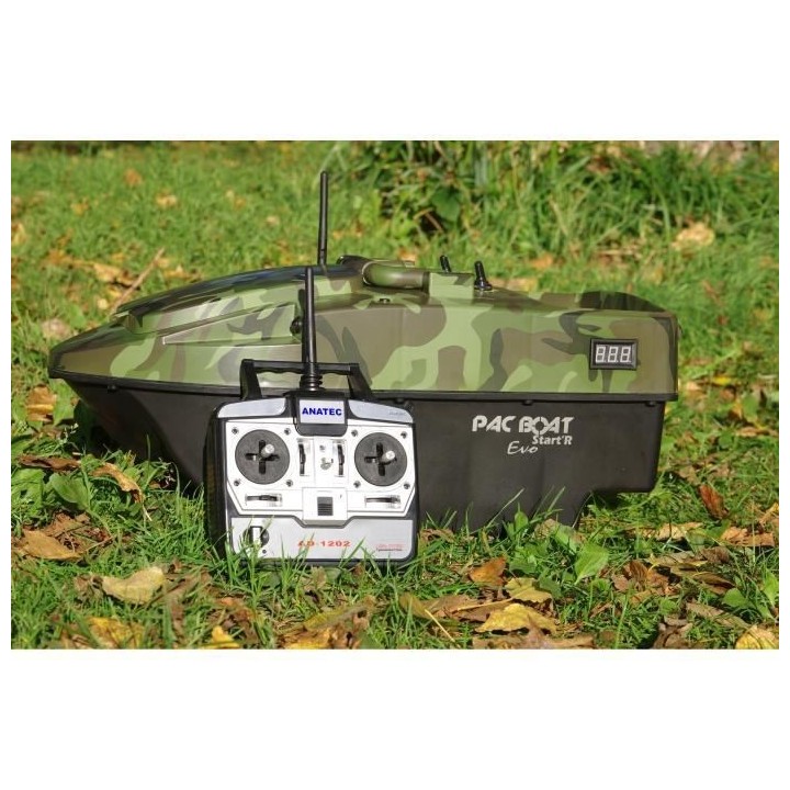 ANATEC Bateau Amorceur Pacboat Start'r Evo Forest Camo