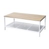 Table basse en métal - Pieds blanc - ARTY