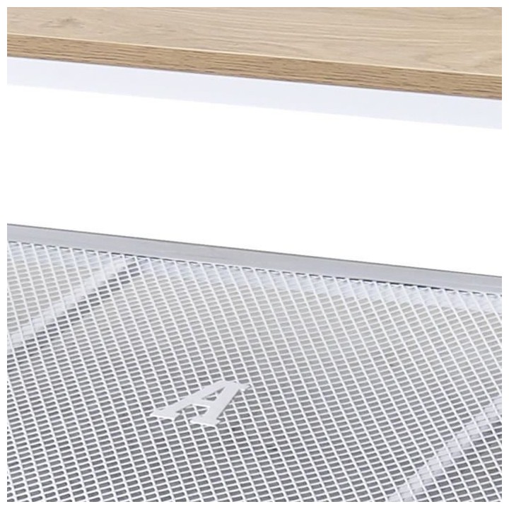 Table basse en métal - Pieds blanc - ARTY