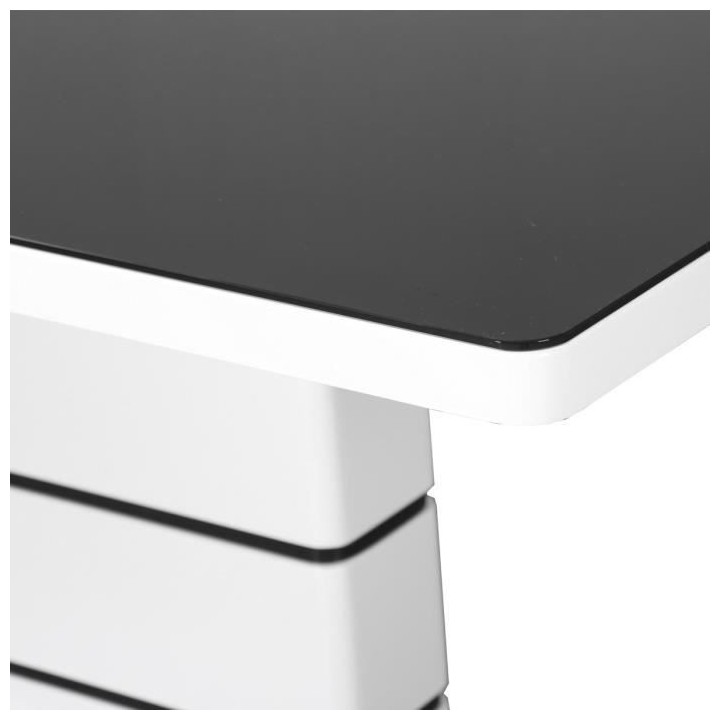 Table de séjour 6 personnes - Rectangulaire - Panneaux de particules