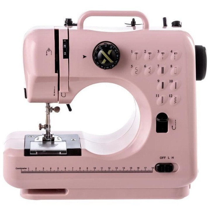 XLUMIX - LUMIX12/PGD- - Machine a coudre 12 programmes - 6 Watts - Ecr