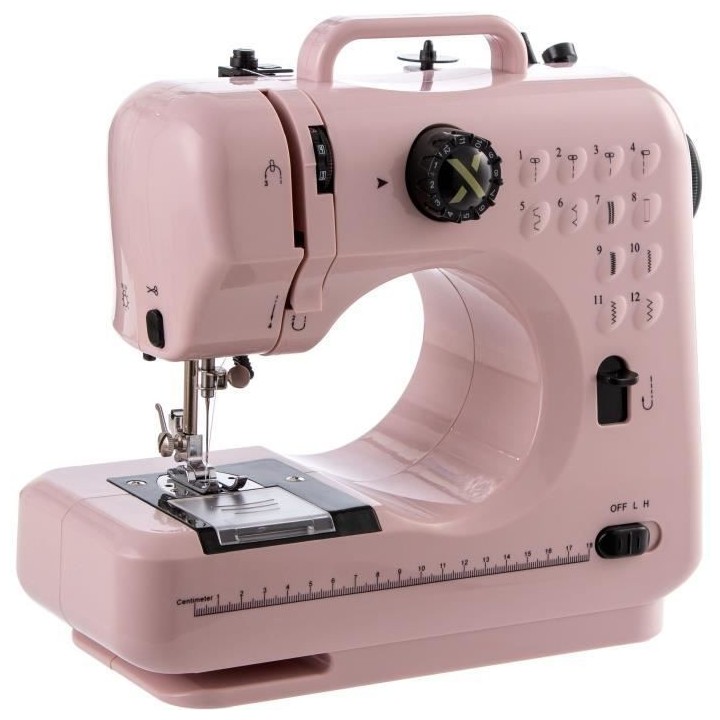 XLUMIX - LUMIX12/PGD- - Machine a coudre 12 programmes - 6 Watts - Ecr