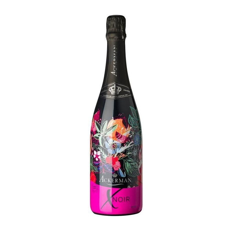 Ackerman X Noir Edition limitée - Vin effervescent Rosé