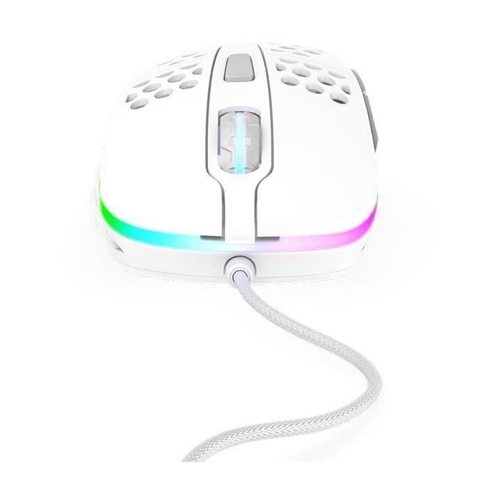 XTRFY Souris Gaming M4 lightweight - Blanche