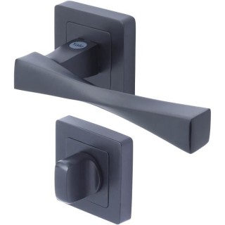 YALE - YPP7-V-CB Poignée de porte carrée de 7 noir YALE - Modele Ver