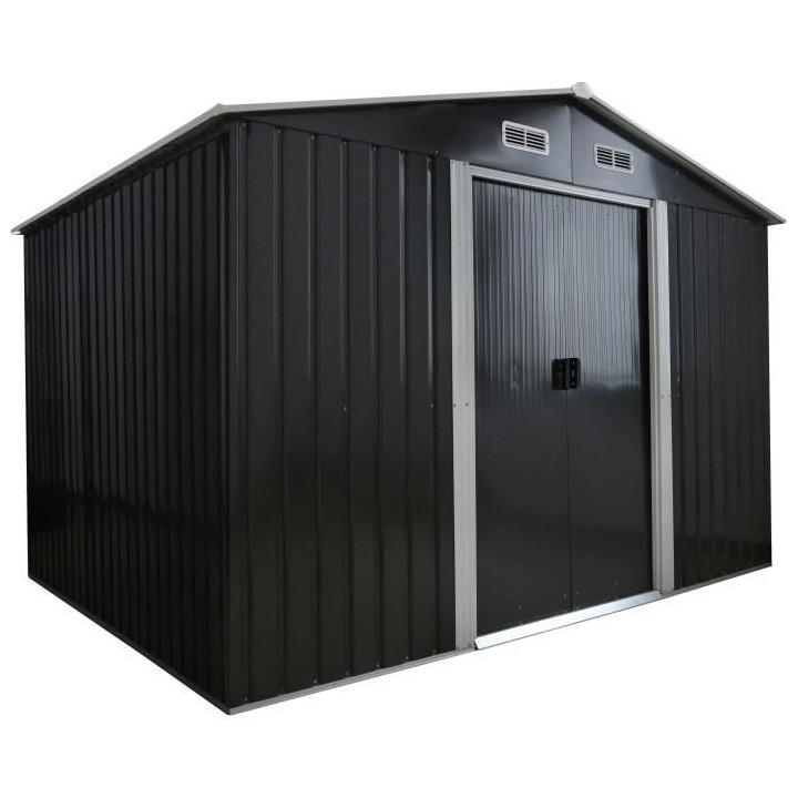 Abri de jardin - Avec kit d'ancrage inclus - Acier - 7,06 m2