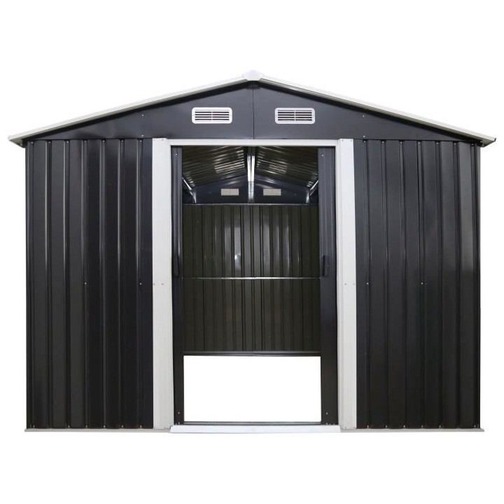 Abri de jardin - Avec kit d'ancrage inclus - Acier - 7,06 m2
