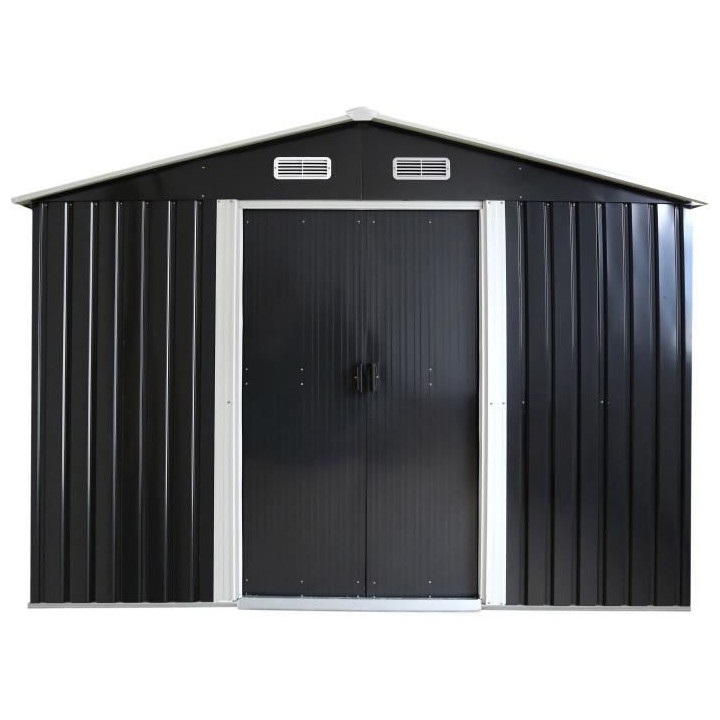 Abri de jardin - Avec kit d'ancrage inclus - Acier - 7,06 m2