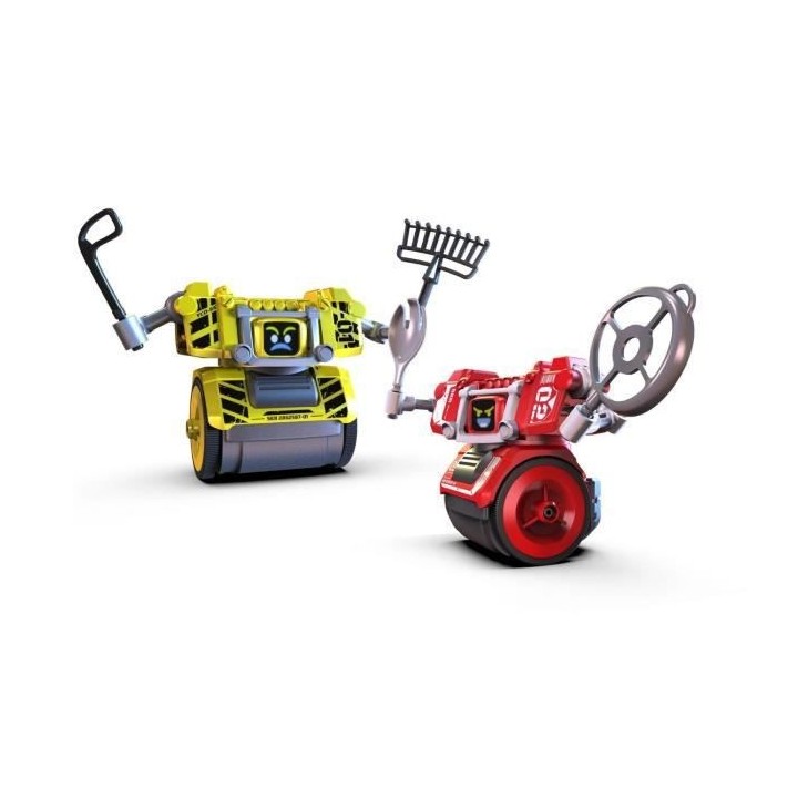 YCOO STREET KOMBAT - Pack de 2 robots de combat interactifs - Détecte
