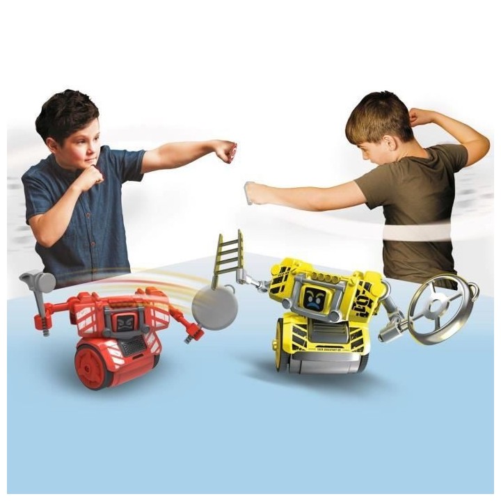 YCOO STREET KOMBAT - Pack de 2 robots de combat interactifs - Détecte