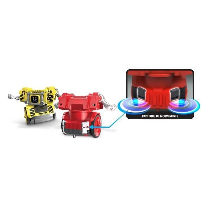 YCOO STREET KOMBAT - Pack de 2 robots de combat interactifs - Détecte