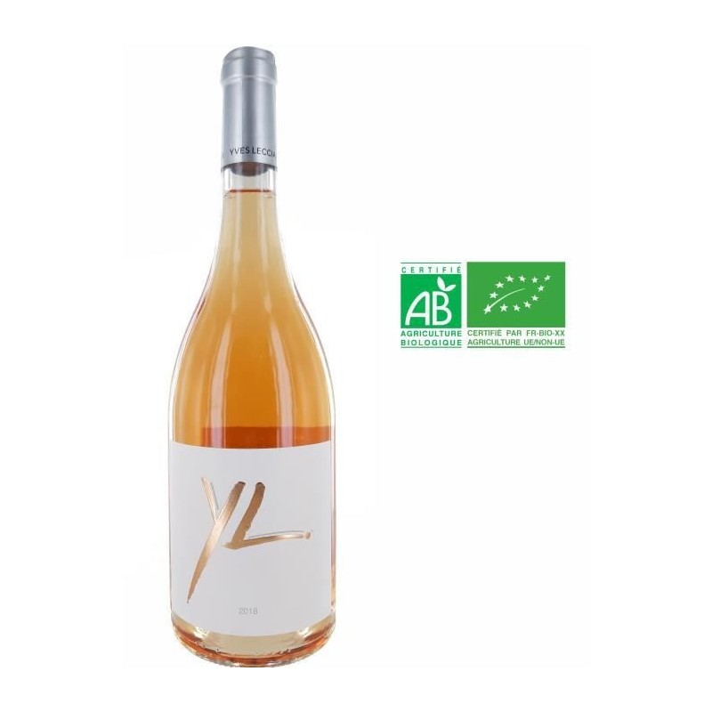 Domaine Yves Leccia Cuvée YL 2019 Ile de Beauté - Vin rosé de Corse - Bio