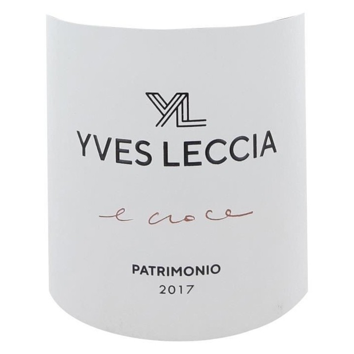 Domaine Yves Leccia E Croce 2017 Patrimonio - Vin rouge de Corse - Bio