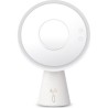 YOGHI Miroir Grossissant 3 en 1 - Lumiere LED Enceinte Bluetooth - 6W - Blanc