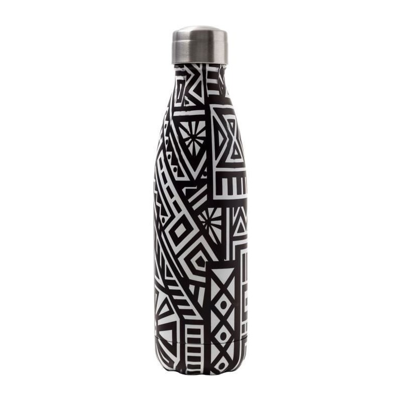 YOKO DESIGN - Bouteille isotherme de 500 ml motif Ethnique