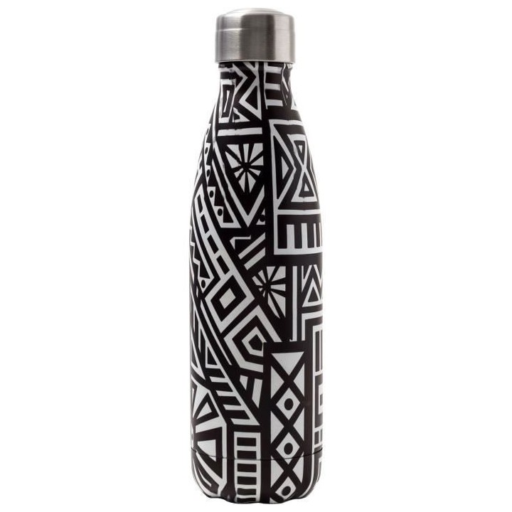YOKO DESIGN - Bouteille isotherme de 500 ml motif Ethnique